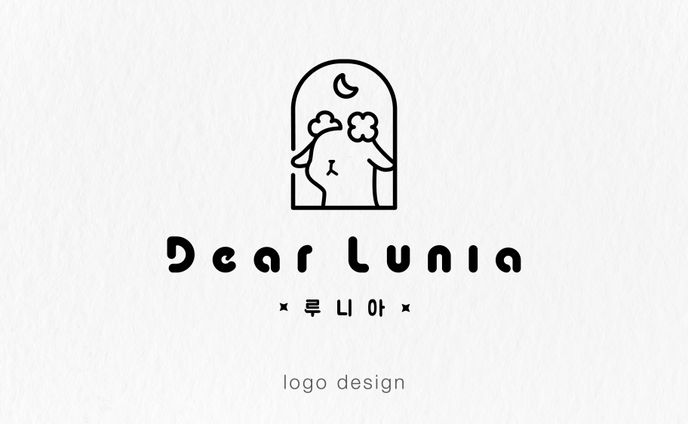 logo design / dear lunia 루니아