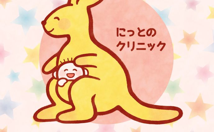 病院の幼児向けシールデザイン