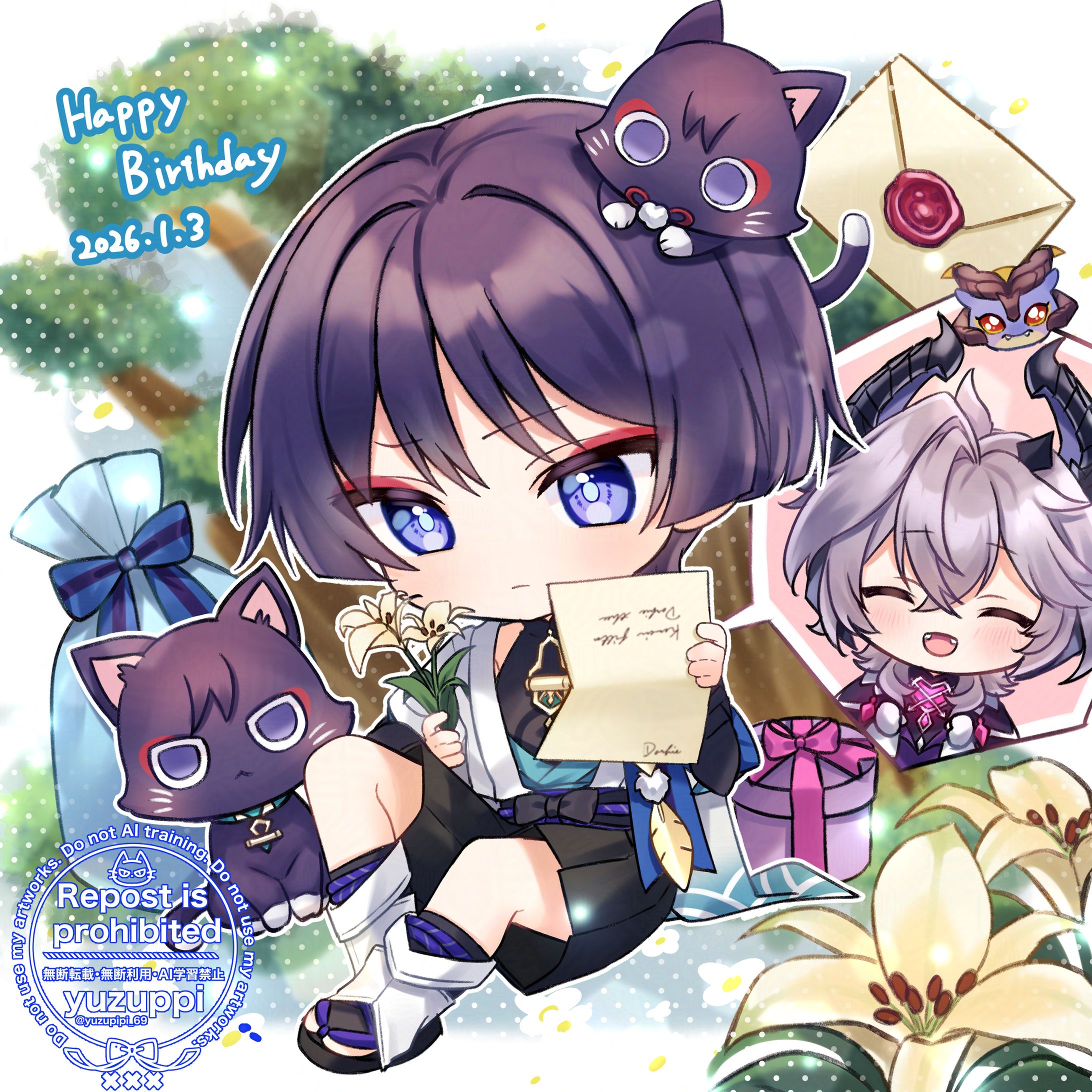 【ファンアート】原神/放浪者-1