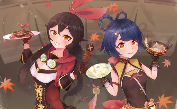 原神2周年コンテスト ファンアート 応募作品