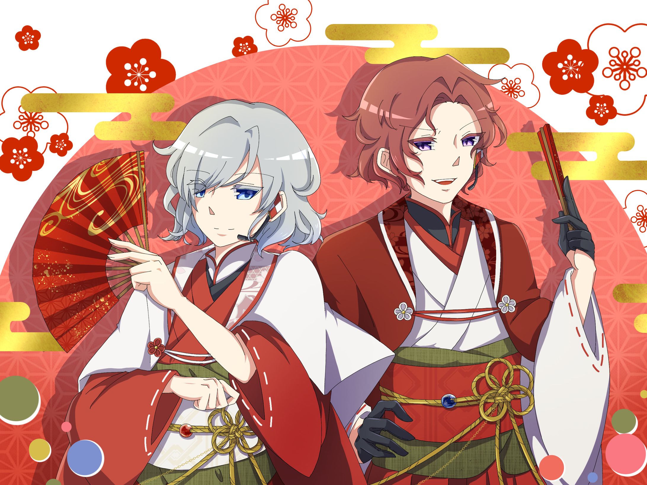 【一枚絵】アイドルの男性イラスト-1