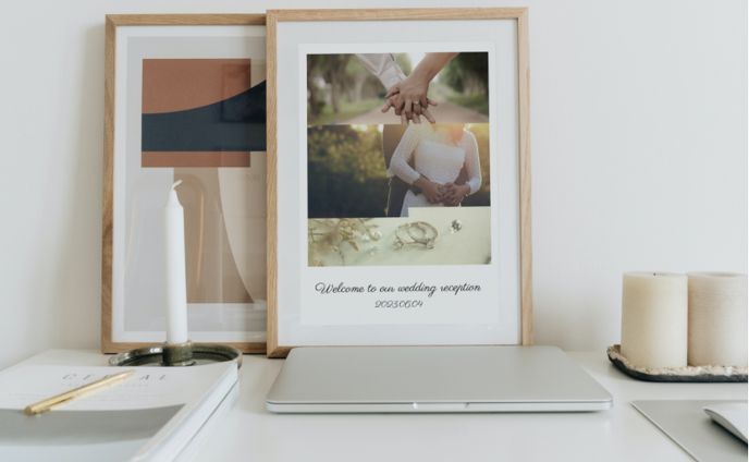 wedding welcome board