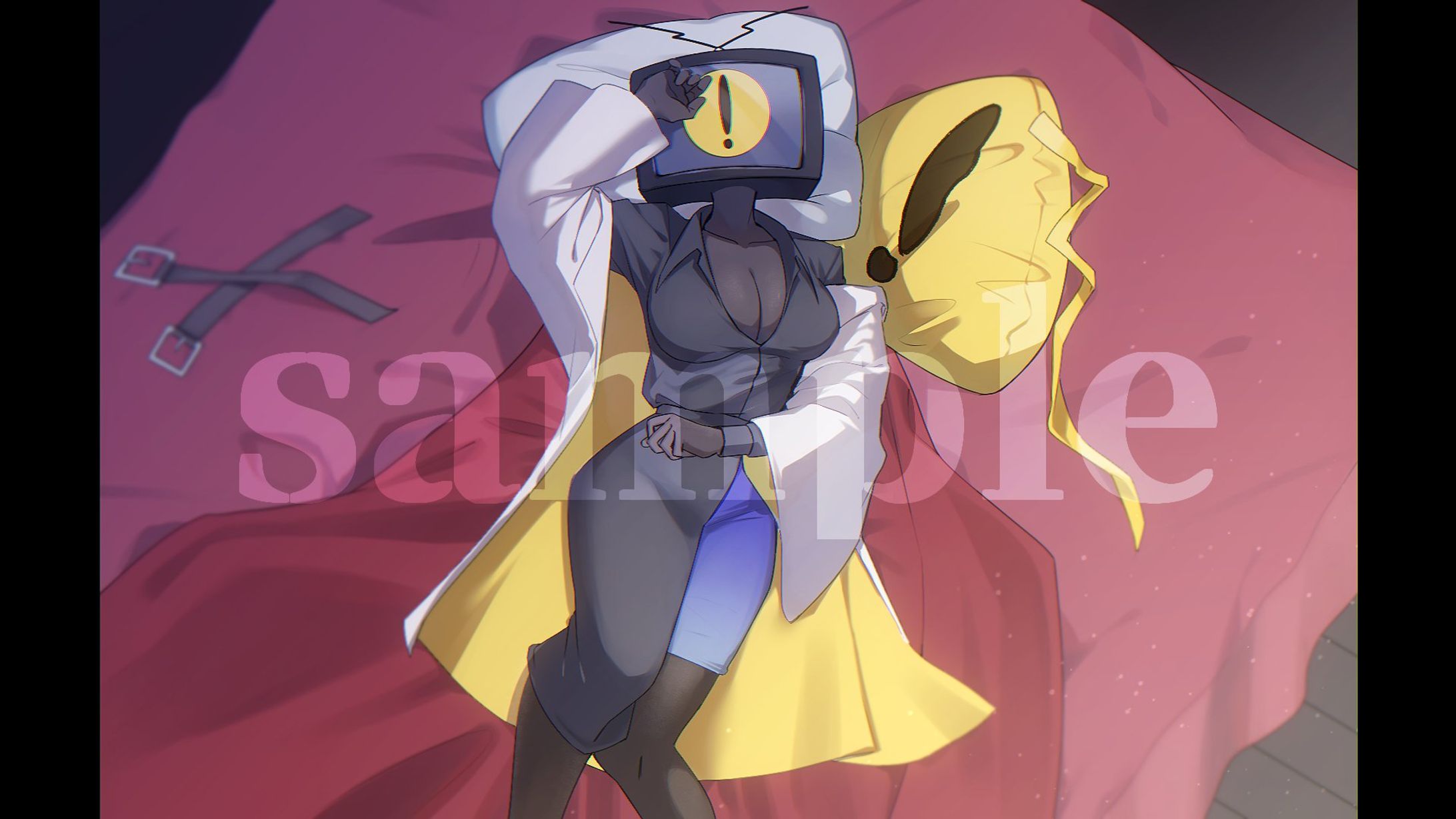 【お仕事】禰:田様歌ってみたイラスト-1