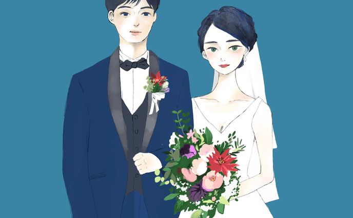 ウェディングイラスト