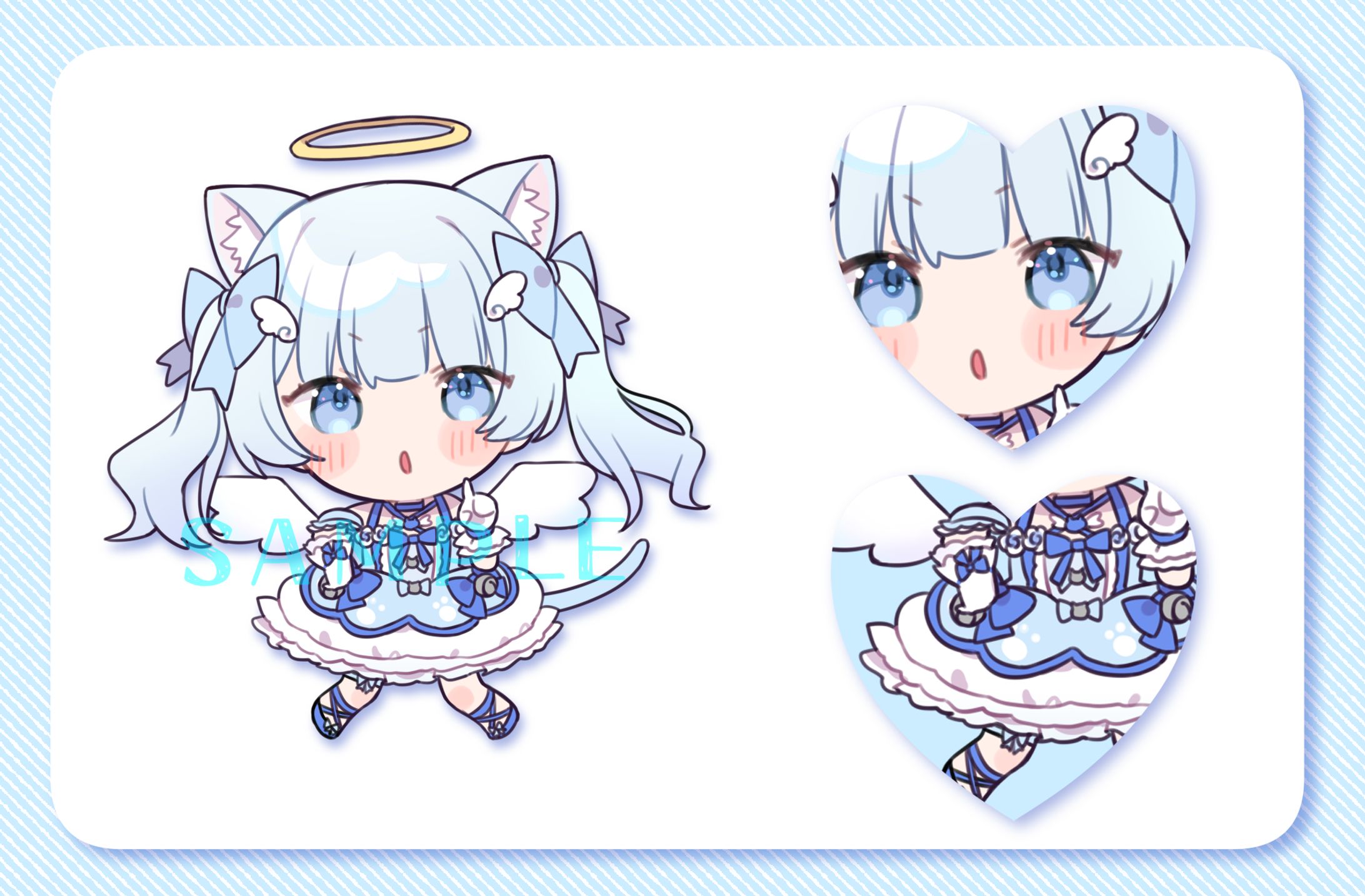 猫音みみ様　配信活動用SDイラスト-1
