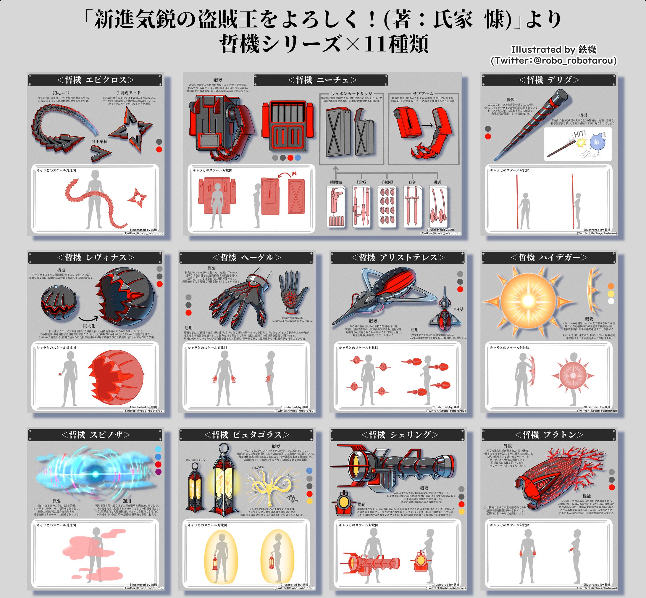 ファンタジー武器×11種_設定画-1