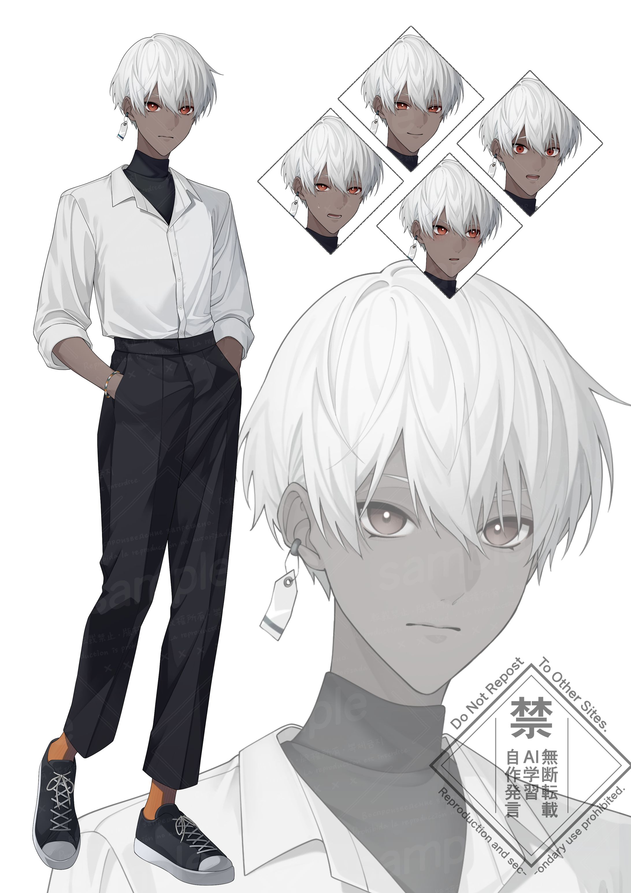 【お仕事】立ち絵制作-1