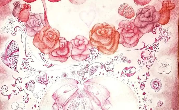 【Day dreamer】

#illustration #illust #drawing #art #watercolor #paints #pink #ribbon #rose #sweet #zentangle #ピンク #リボン #バラ #ゼンタングル #水彩画アート