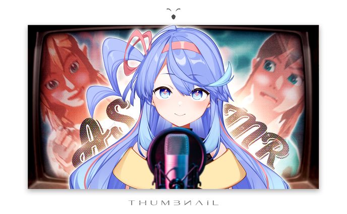 vtuber、thumbnails
