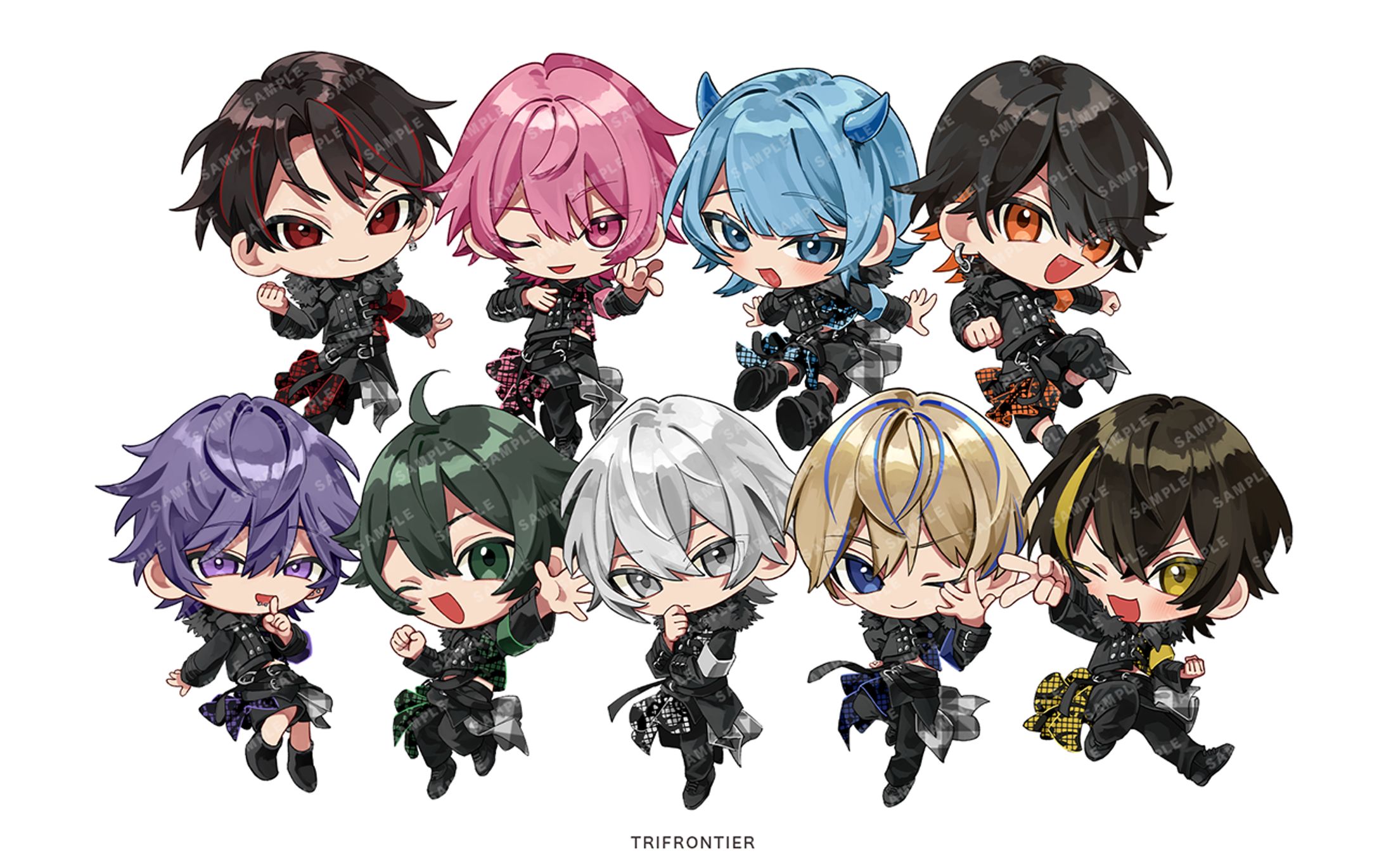 DeXeultioデビューライブ グッズイラスト-1