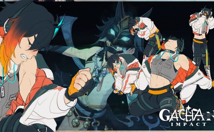 leo vtuber thumbnail collection