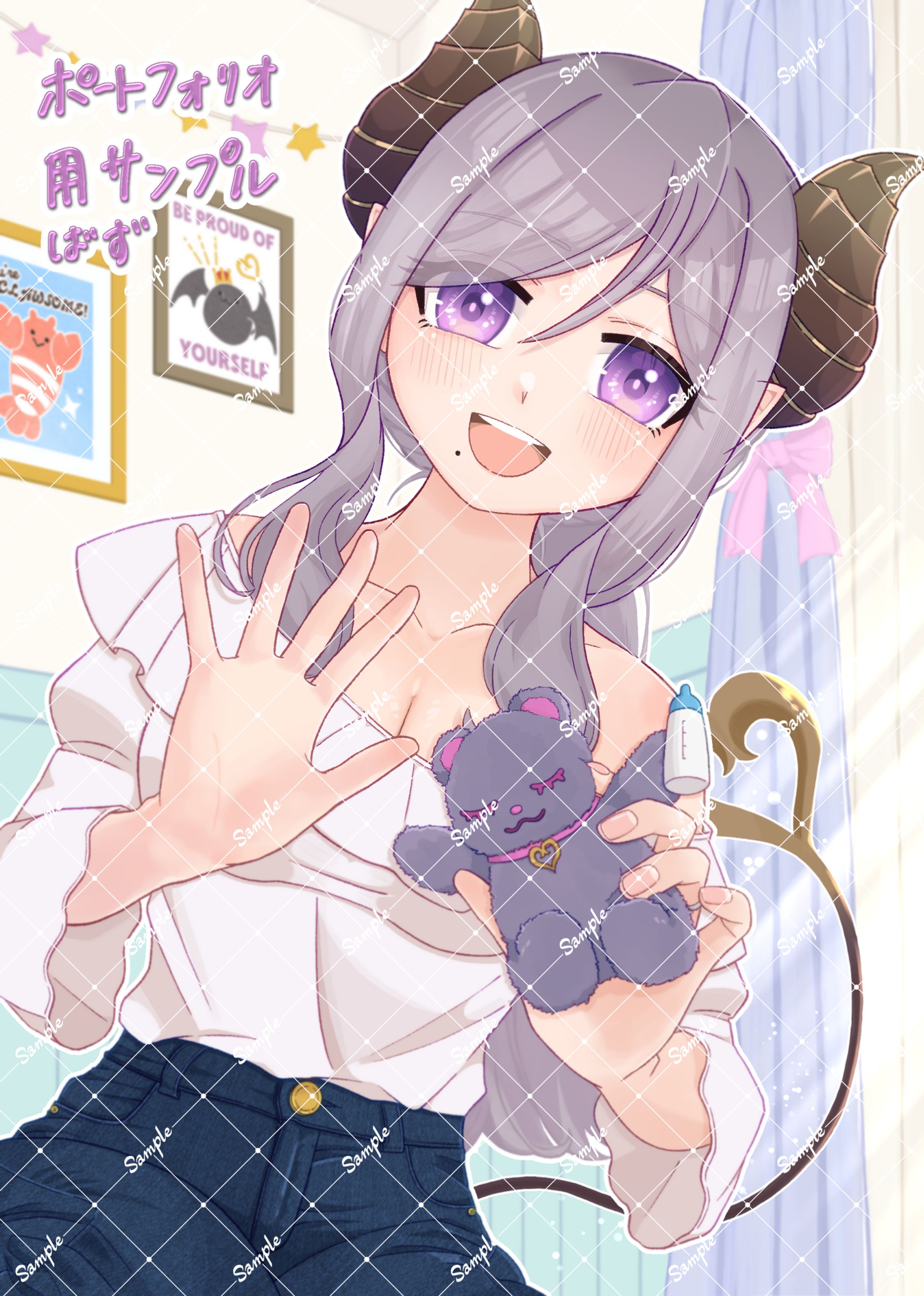 二次創作（一枚絵／等身イラスト）まとめ-1