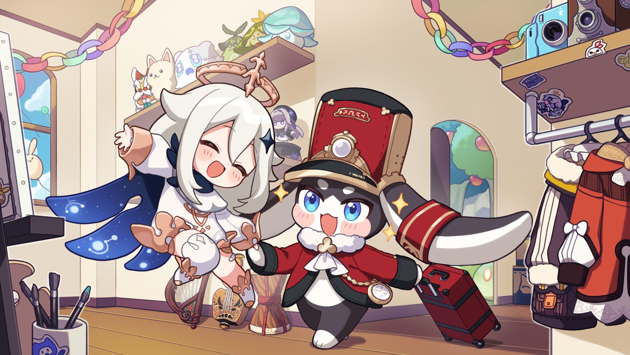 HoYoFair公式アカウント　アイコン・ヘッダーイラスト-1