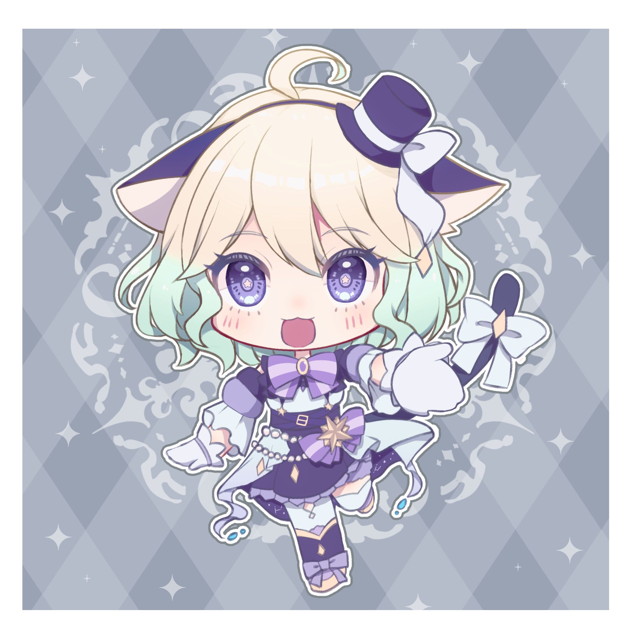 Vtuber chibi illustration-1