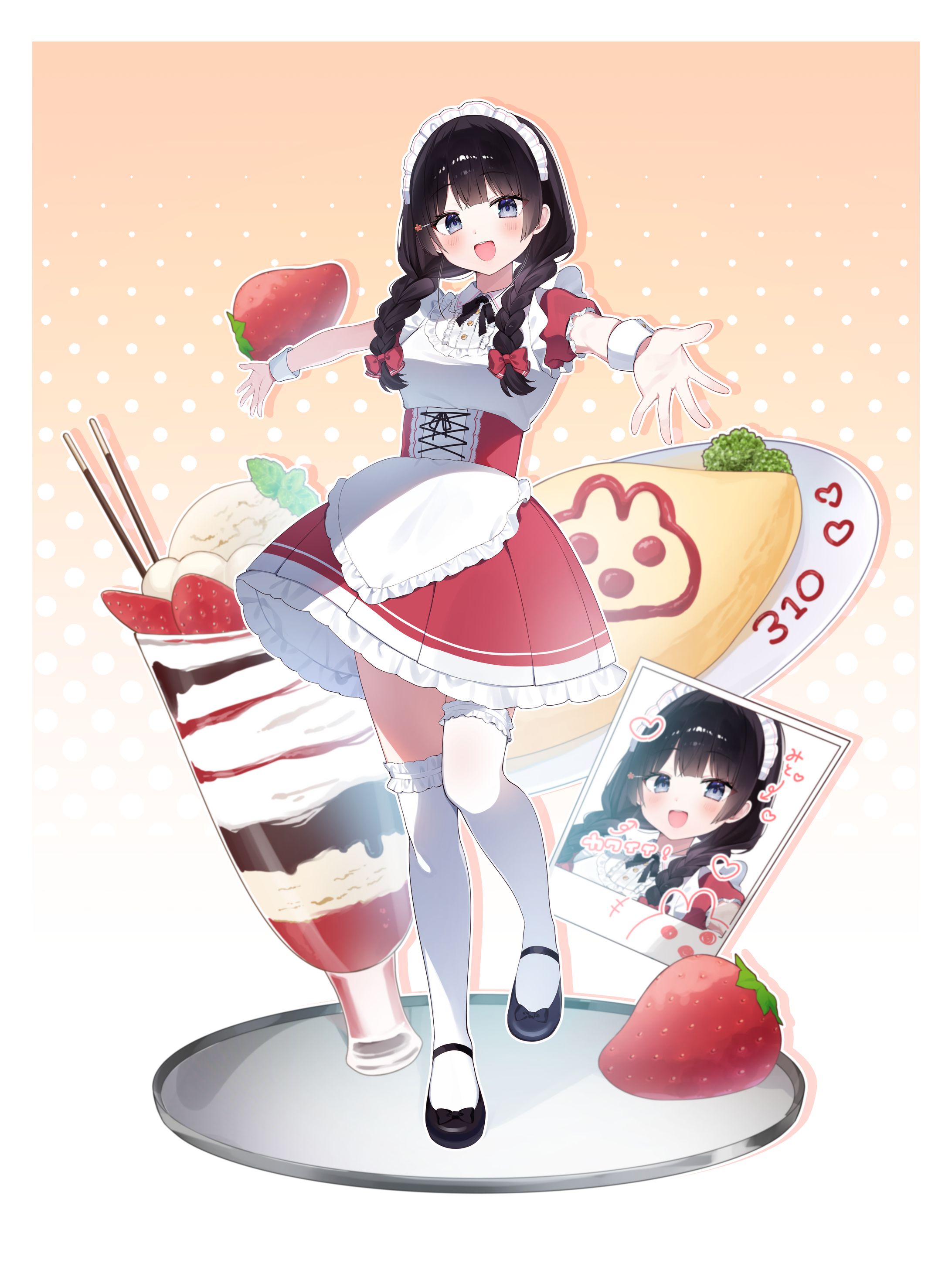 【FA】メイド服の月ノ美兎様-1