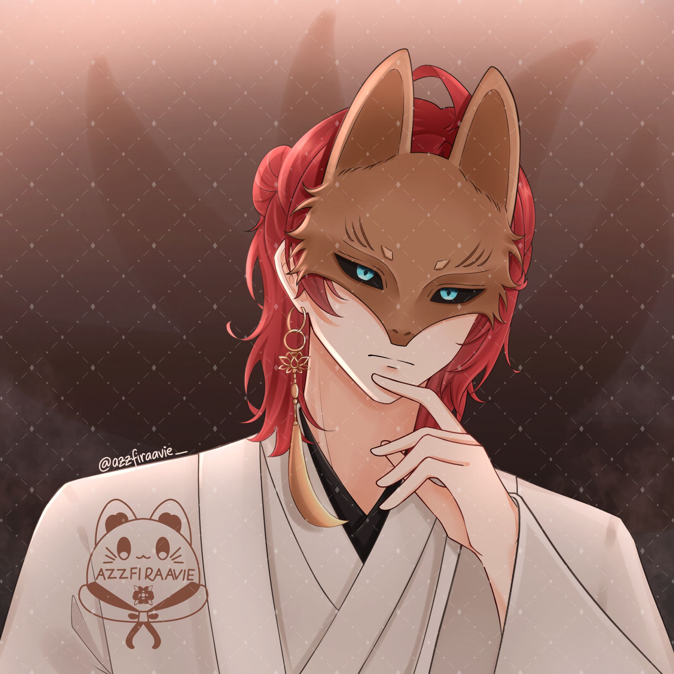 Fanart - Richard Ravindra (Bust up - Style B)-1