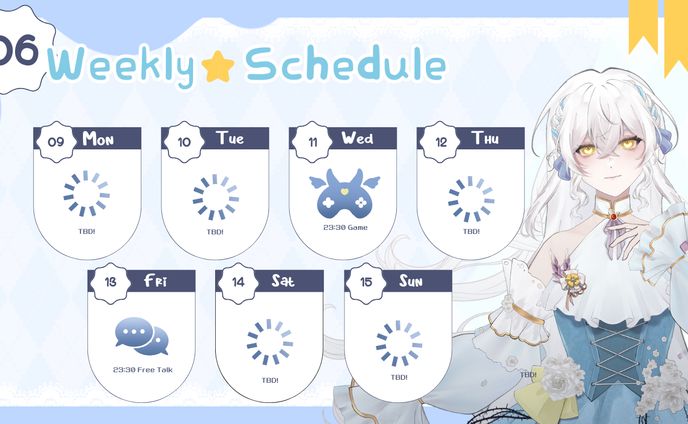 Stream Schedule 