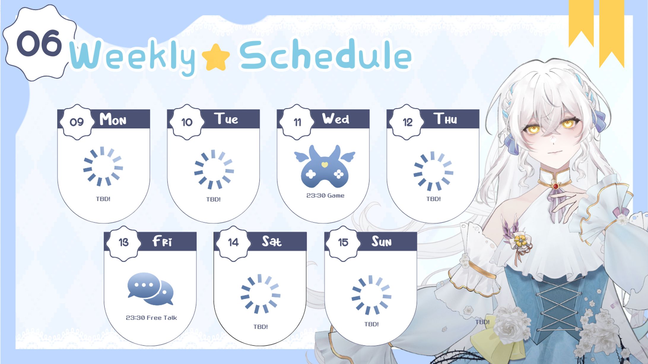 Stream Schedule -1
