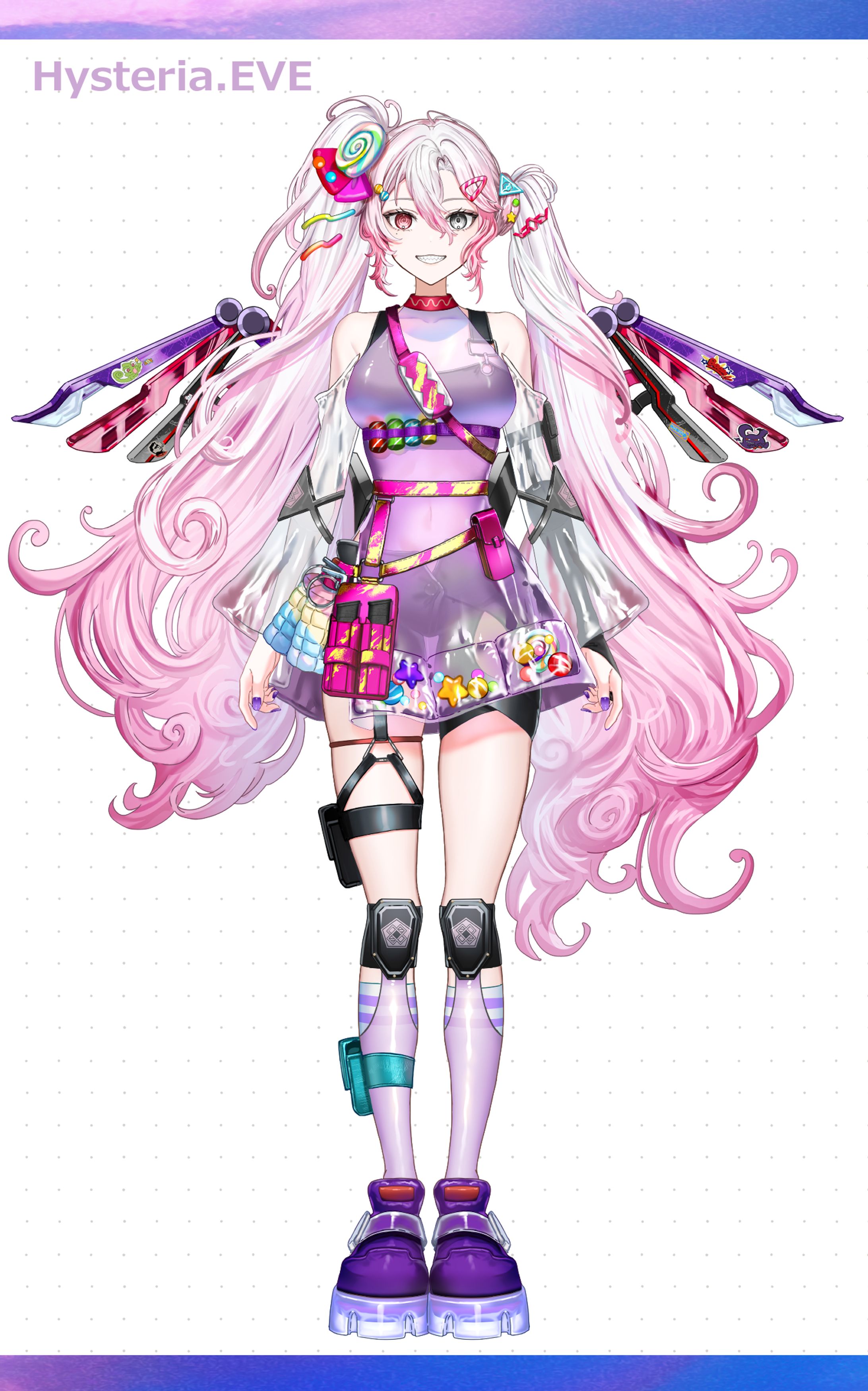 VtuberすぺしゃりてEN　ヒステリア.EVE　キャラデザイン-1