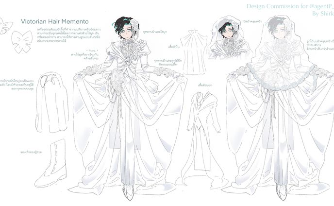 Costume Designs for AgentP