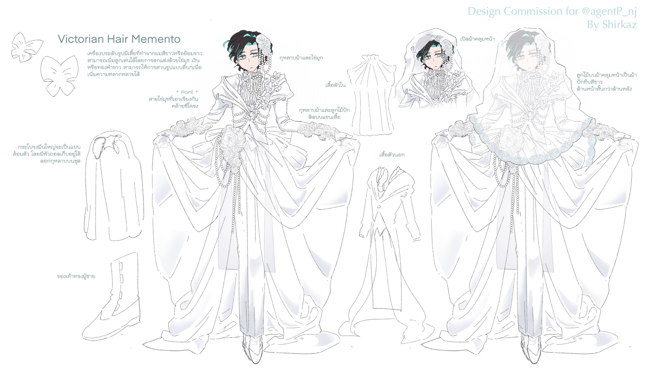 Costume Designs for AgentP-1