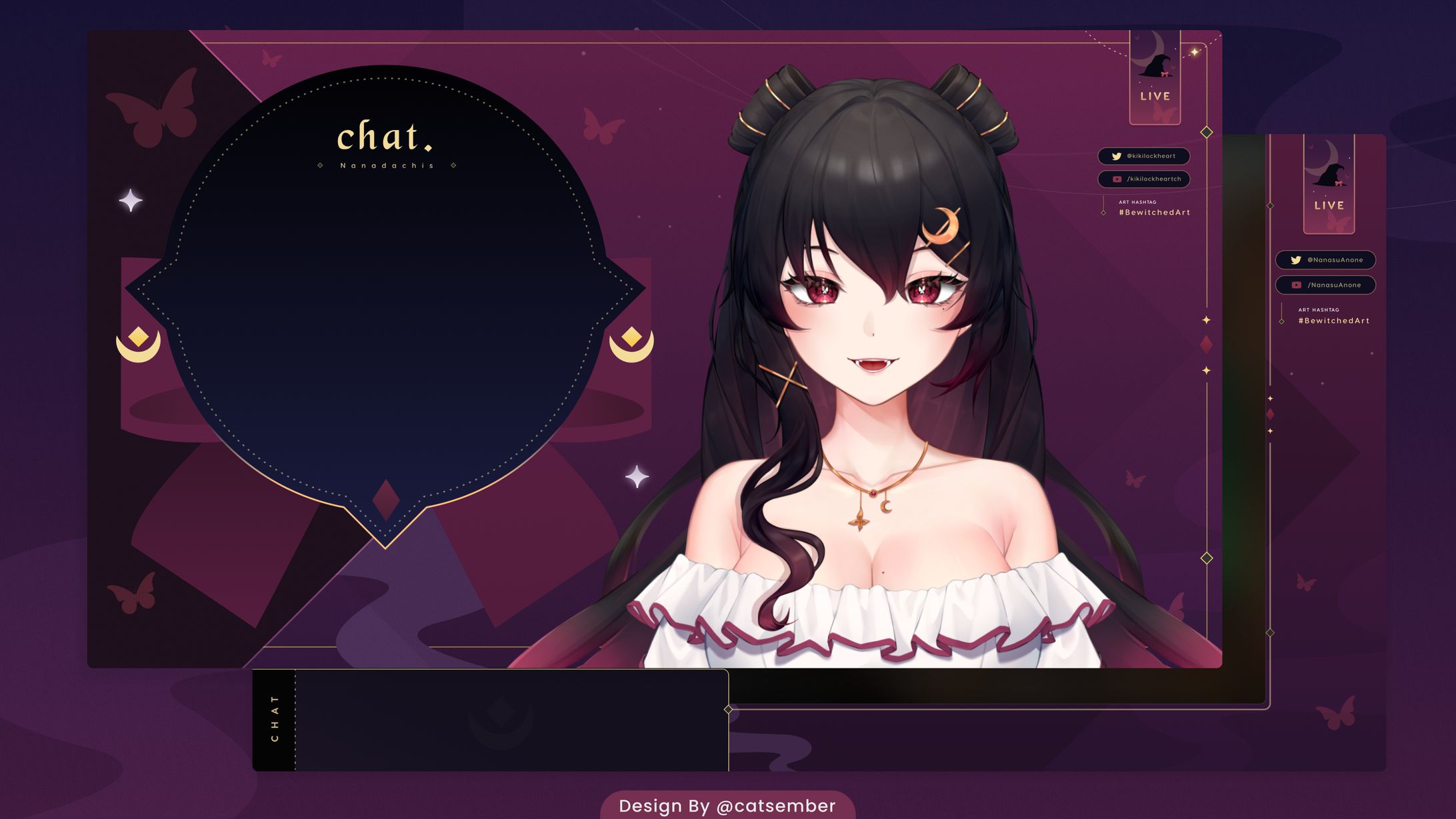 VTuber Overlays Design-1