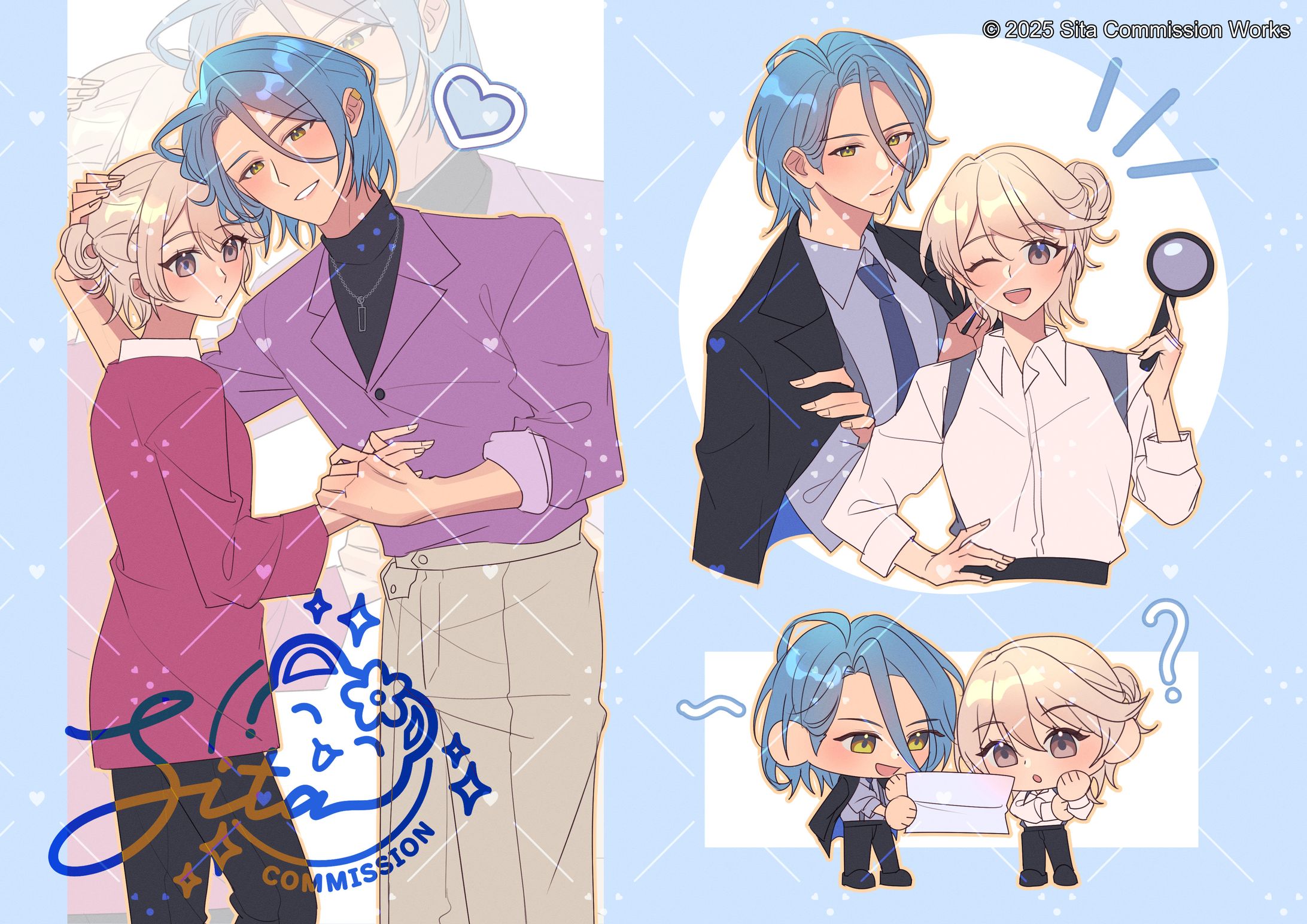 CMS 2024 - Type A Omakase Couple Sketchpage for Uny-1