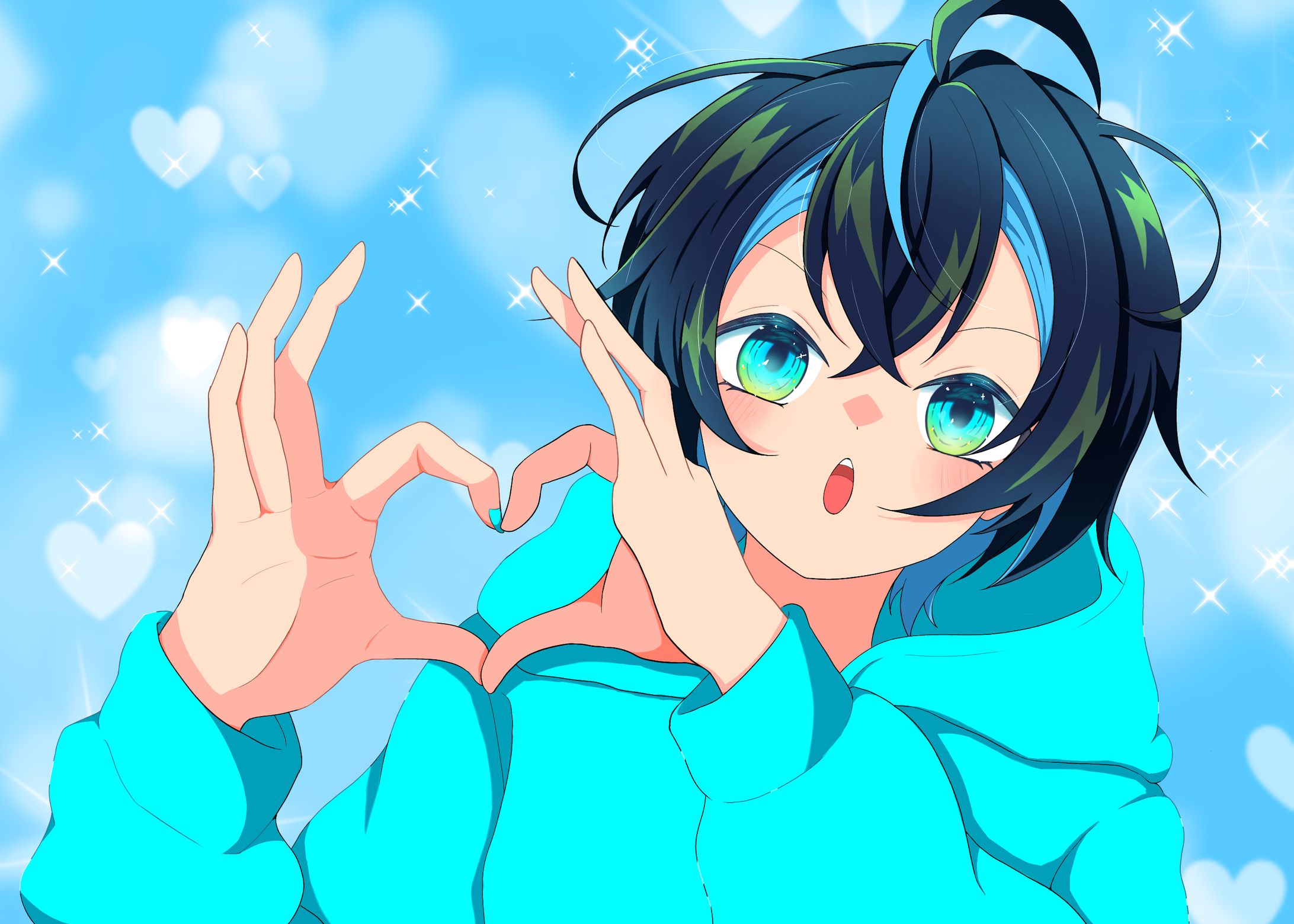 いぬちよ　すきっちゅーのサムネ風イラストファンアート-1