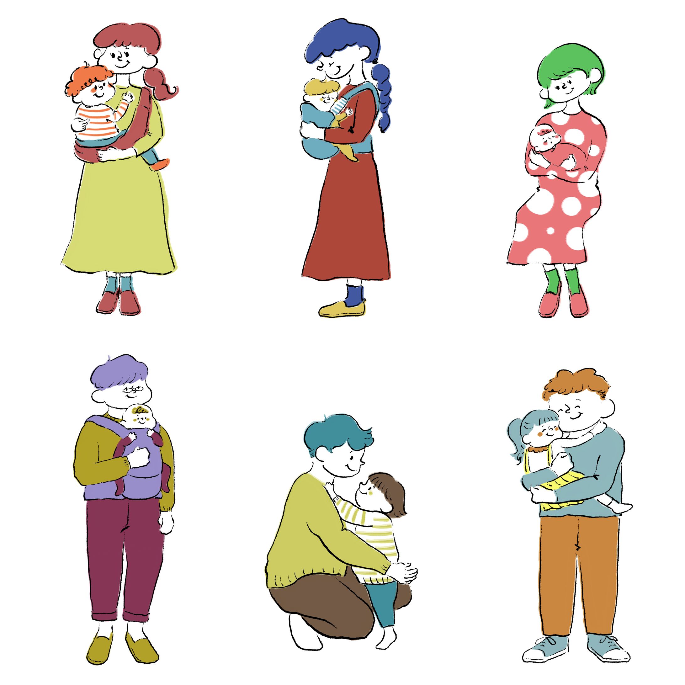 子育て　ハグする親子-1