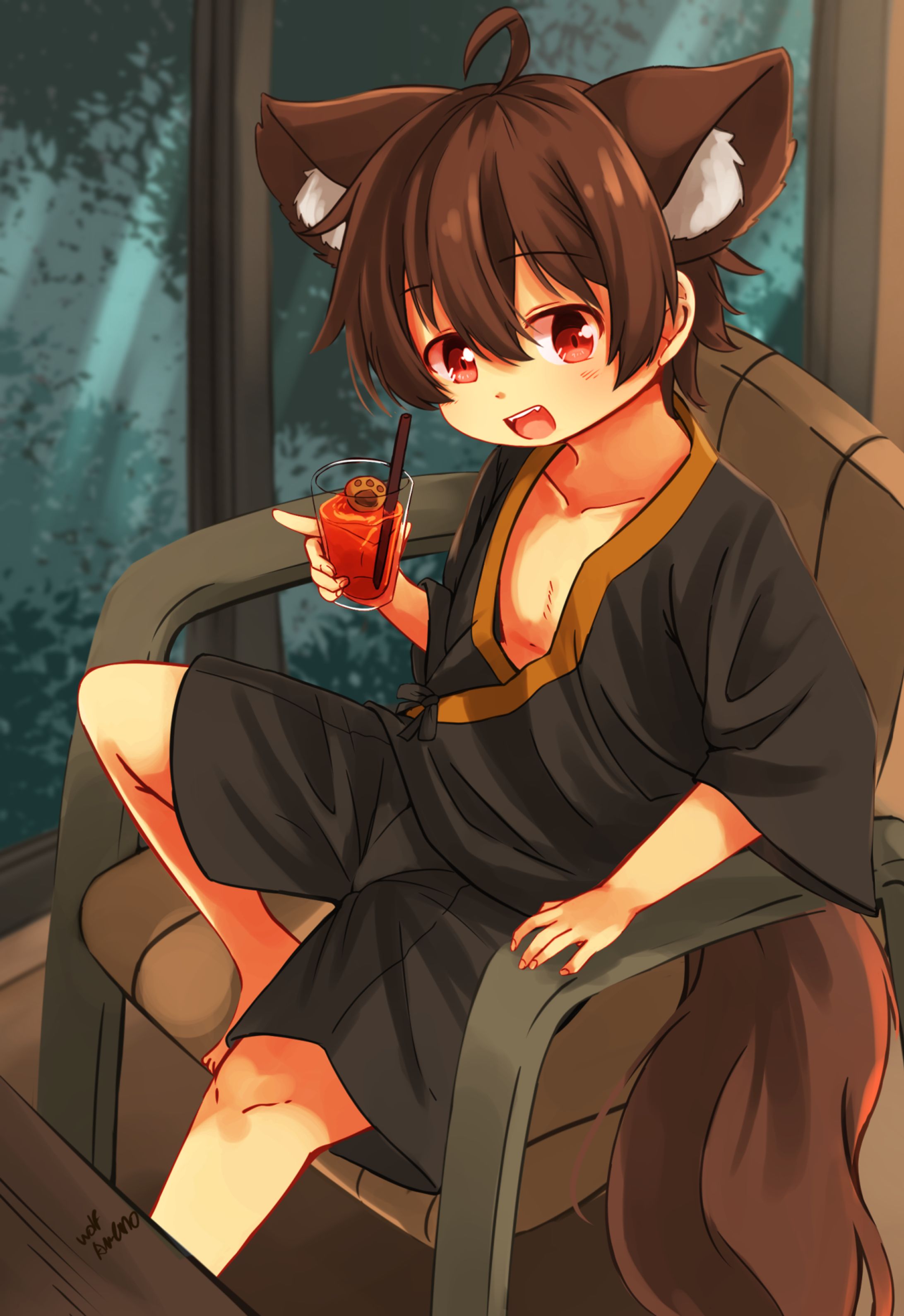 With Ruku-kun at the inn-1