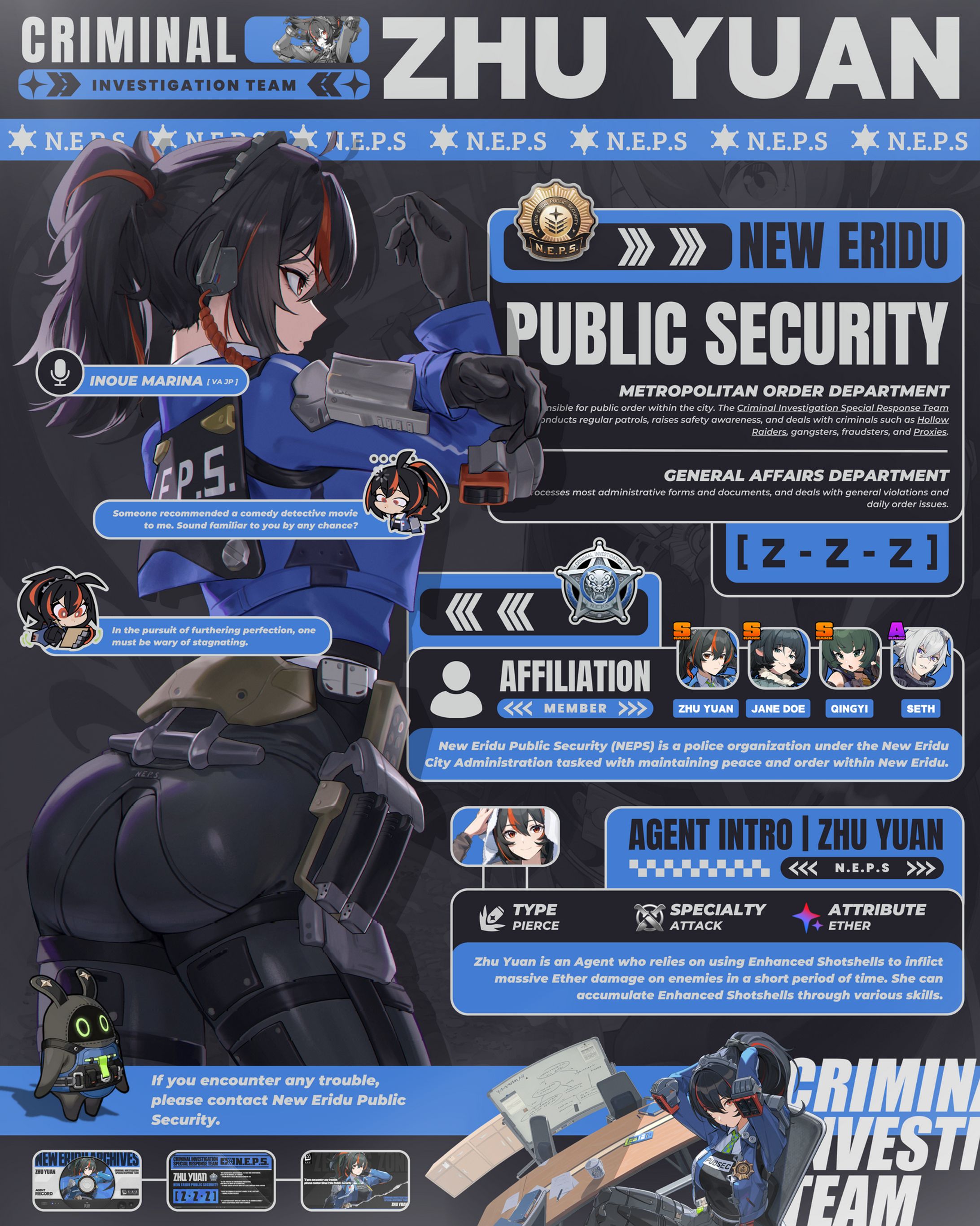 Zhu Yuan | Zenless Zone zero-1