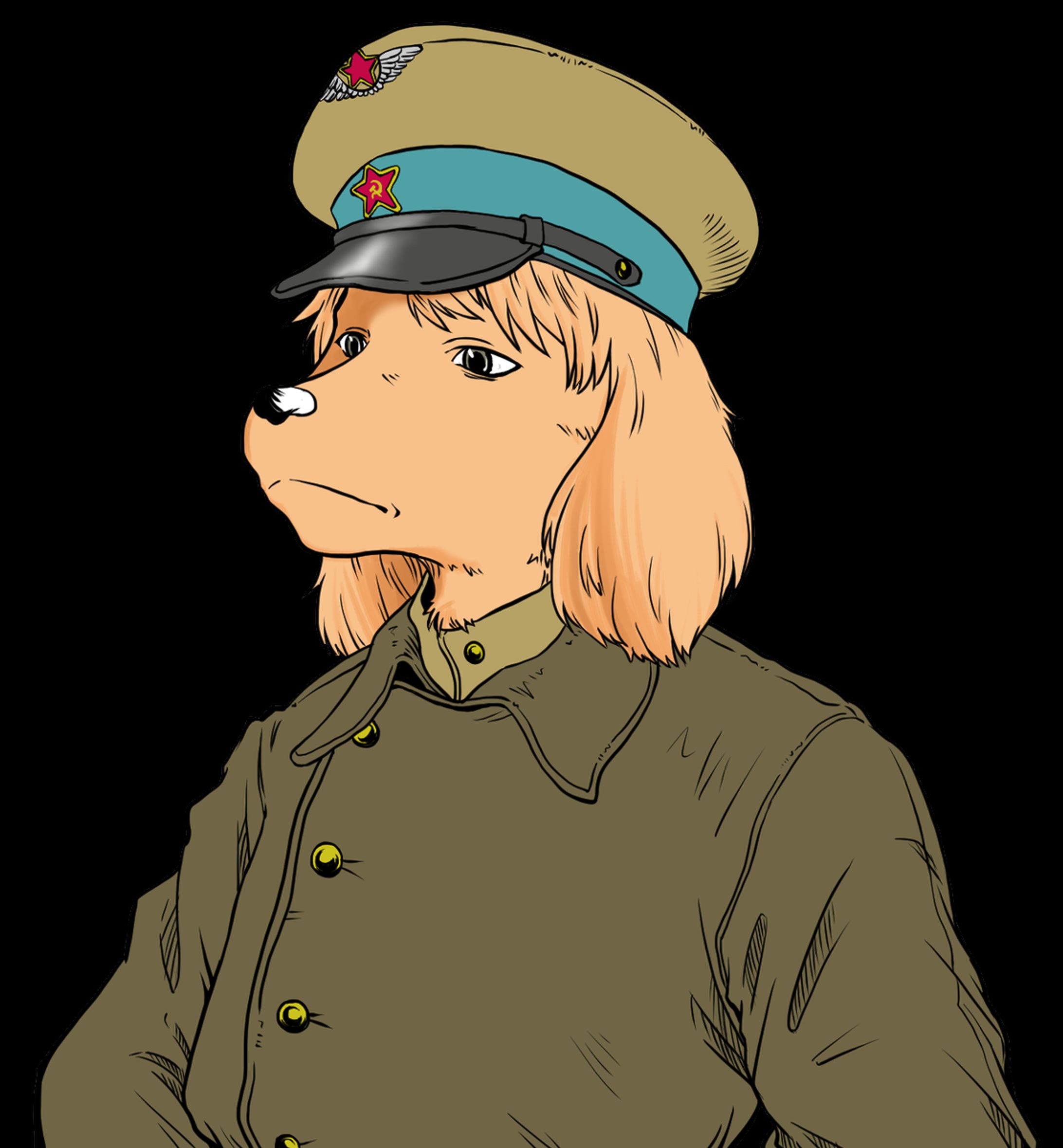 犬種獣人ソ連将校-1