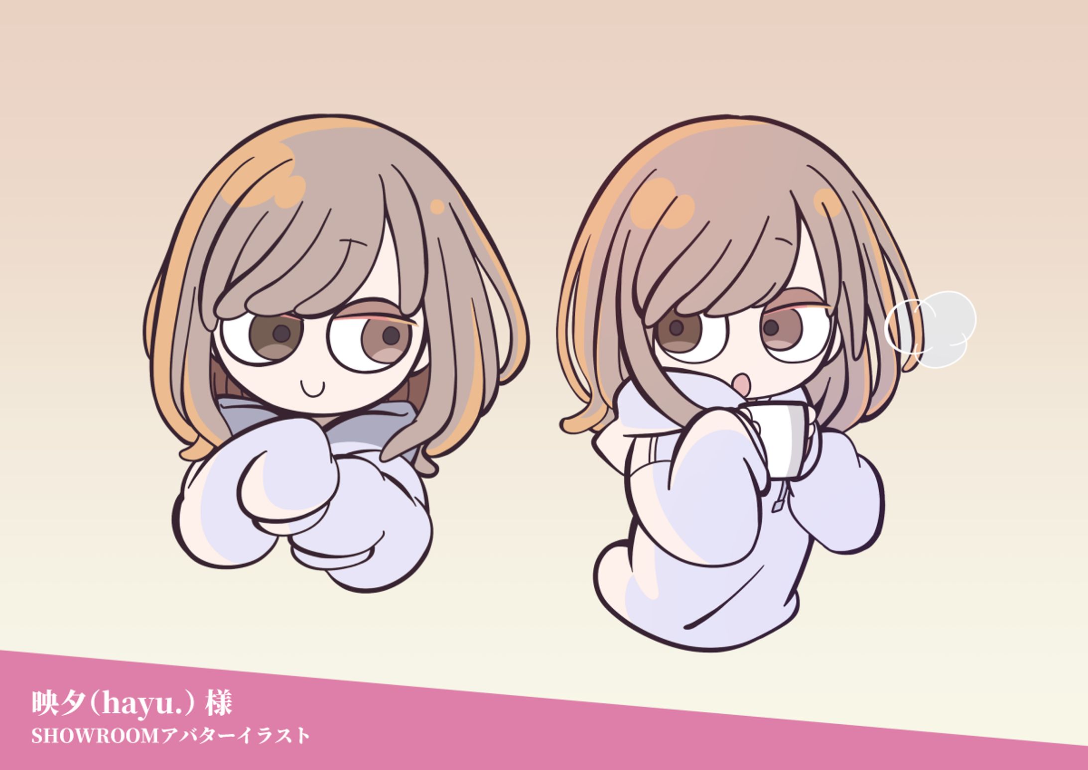 works:アバターイラスト 映夕（hayu.）様-1