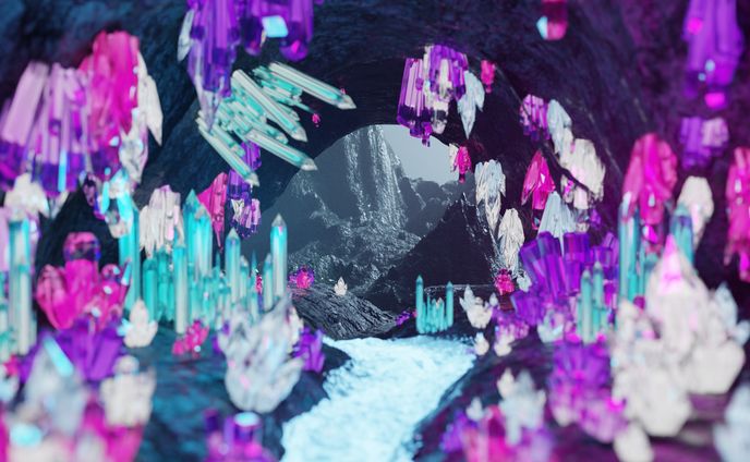【課題】Crystal Cave