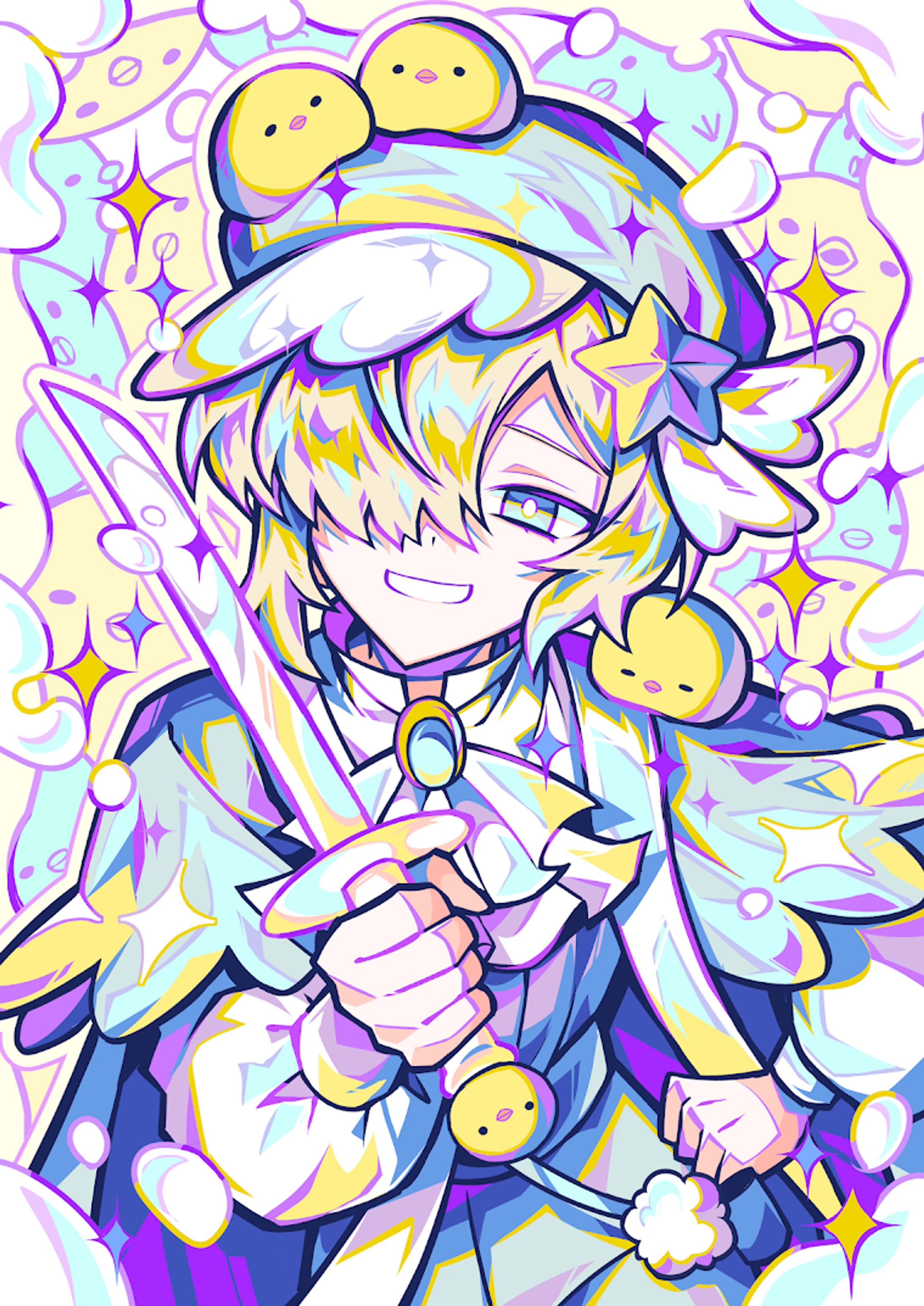 一枚絵（腰上）-1