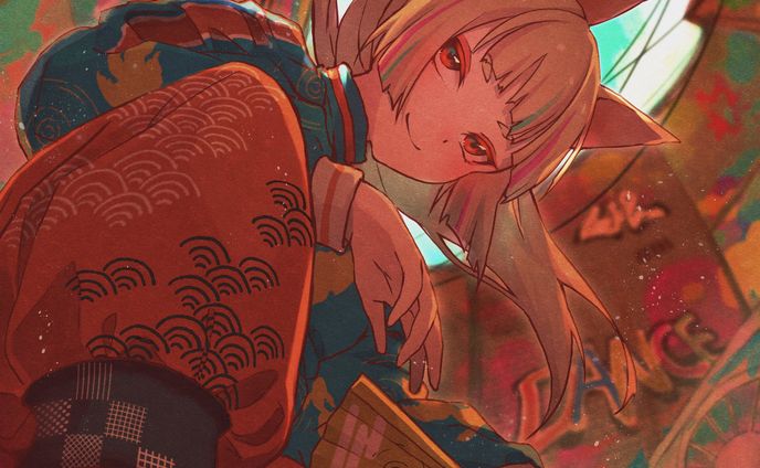 イラストレーター、live2dモデラー、work