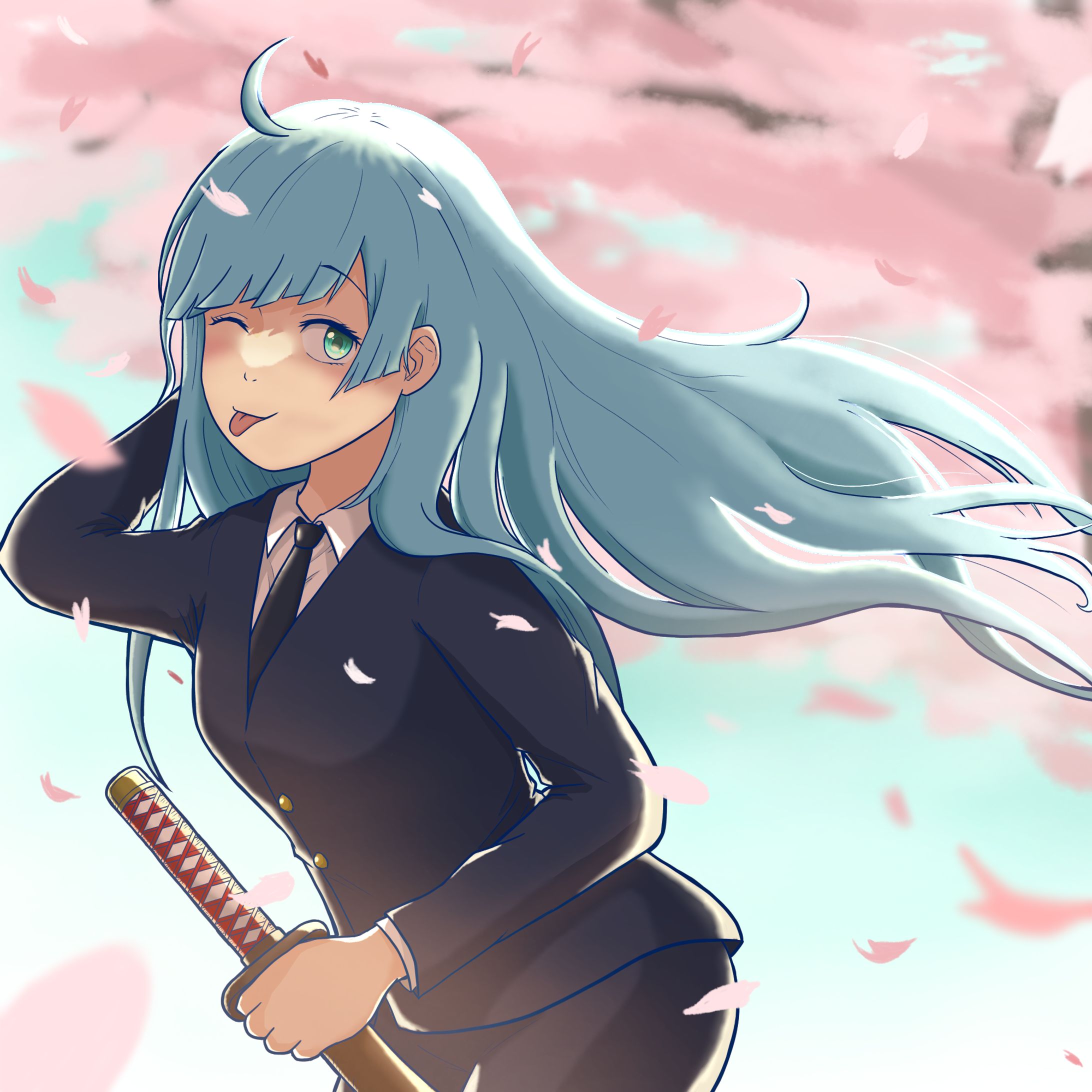 呪術廻戦　三輪と桜-1