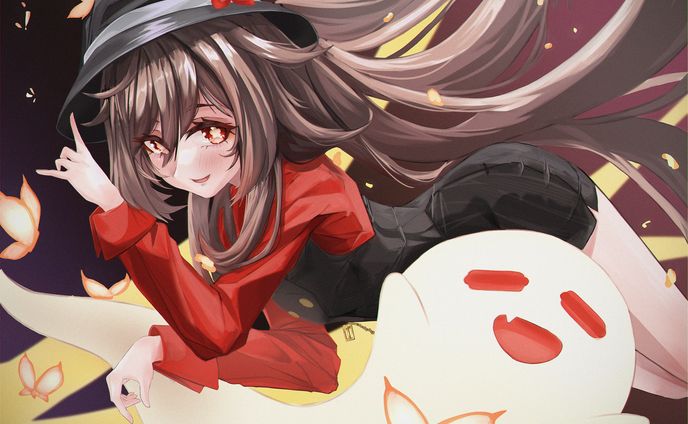 胡桃 二次創作イラスト