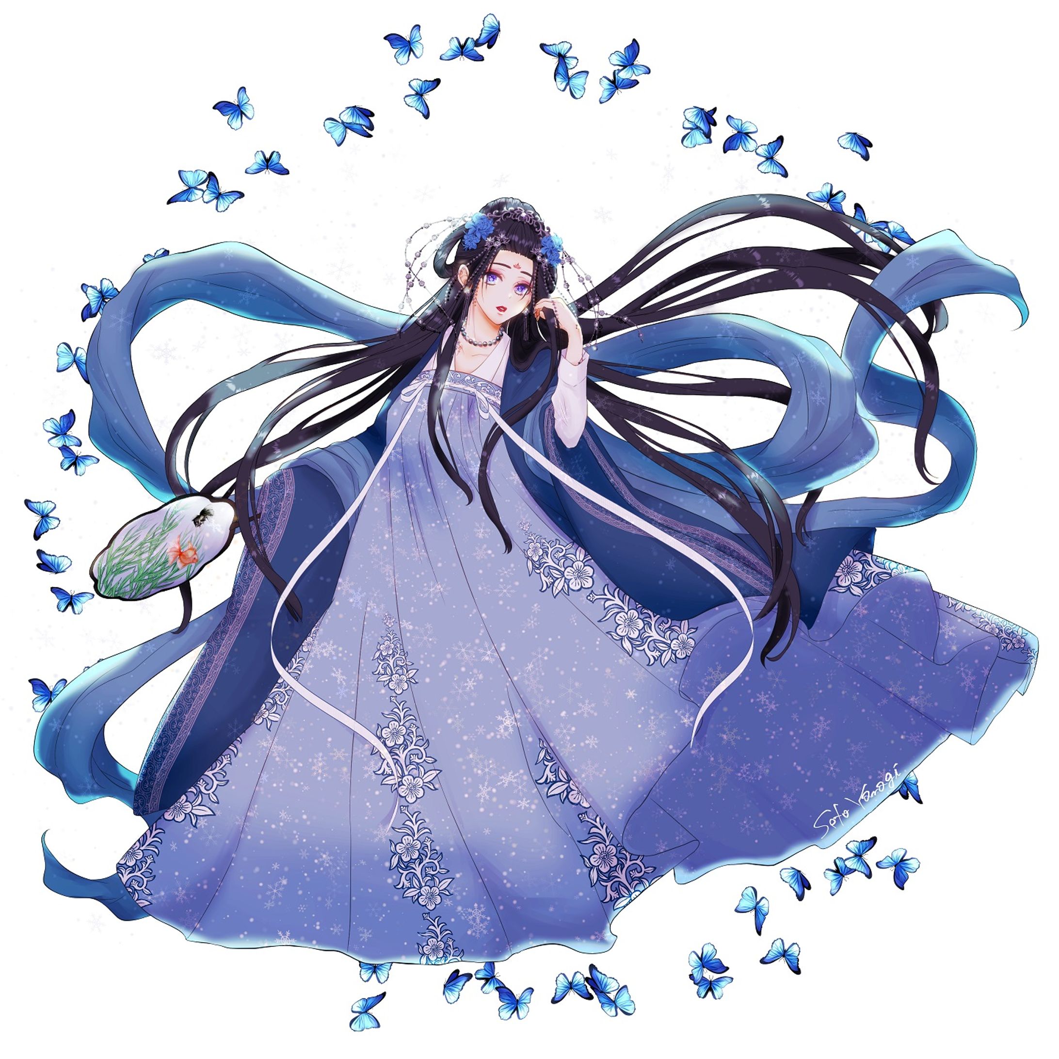 創作：漢服女子-1