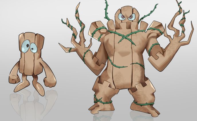 オリジナルモンスター　草属性