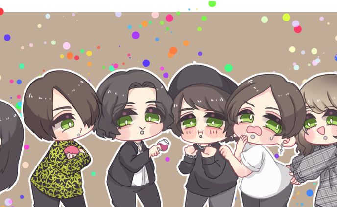 誕生日イラスト。