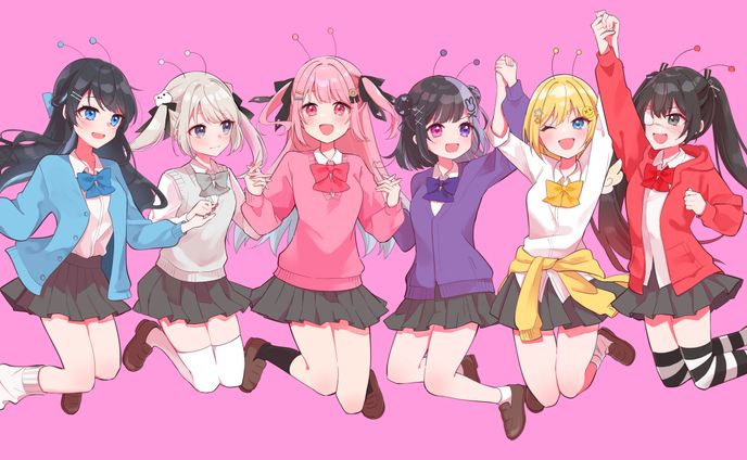 ぱすはに「スキスキ星人」歌ってみたMVイラスト