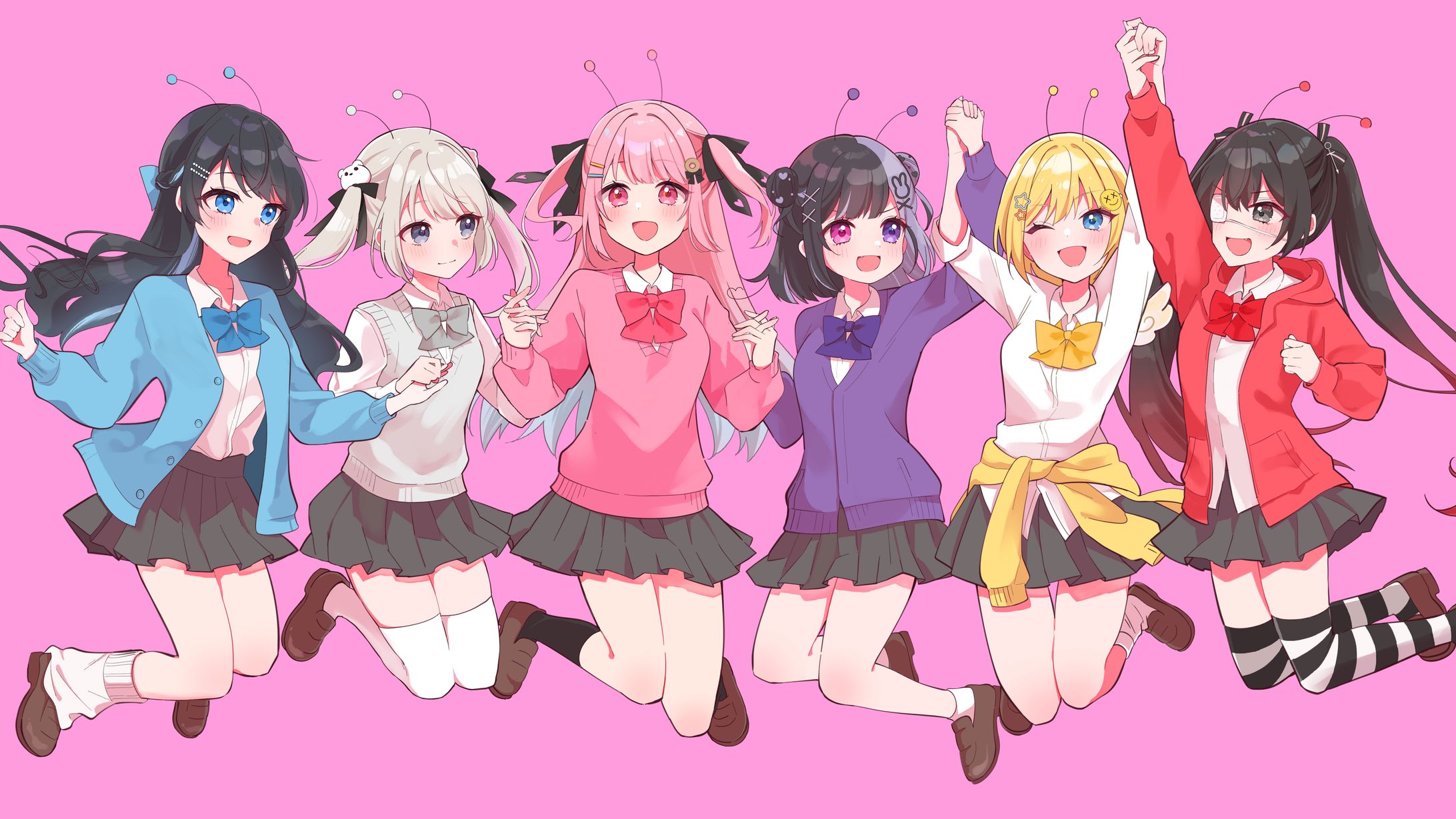 ぱすはに「スキスキ星人」歌ってみたMVイラスト-1