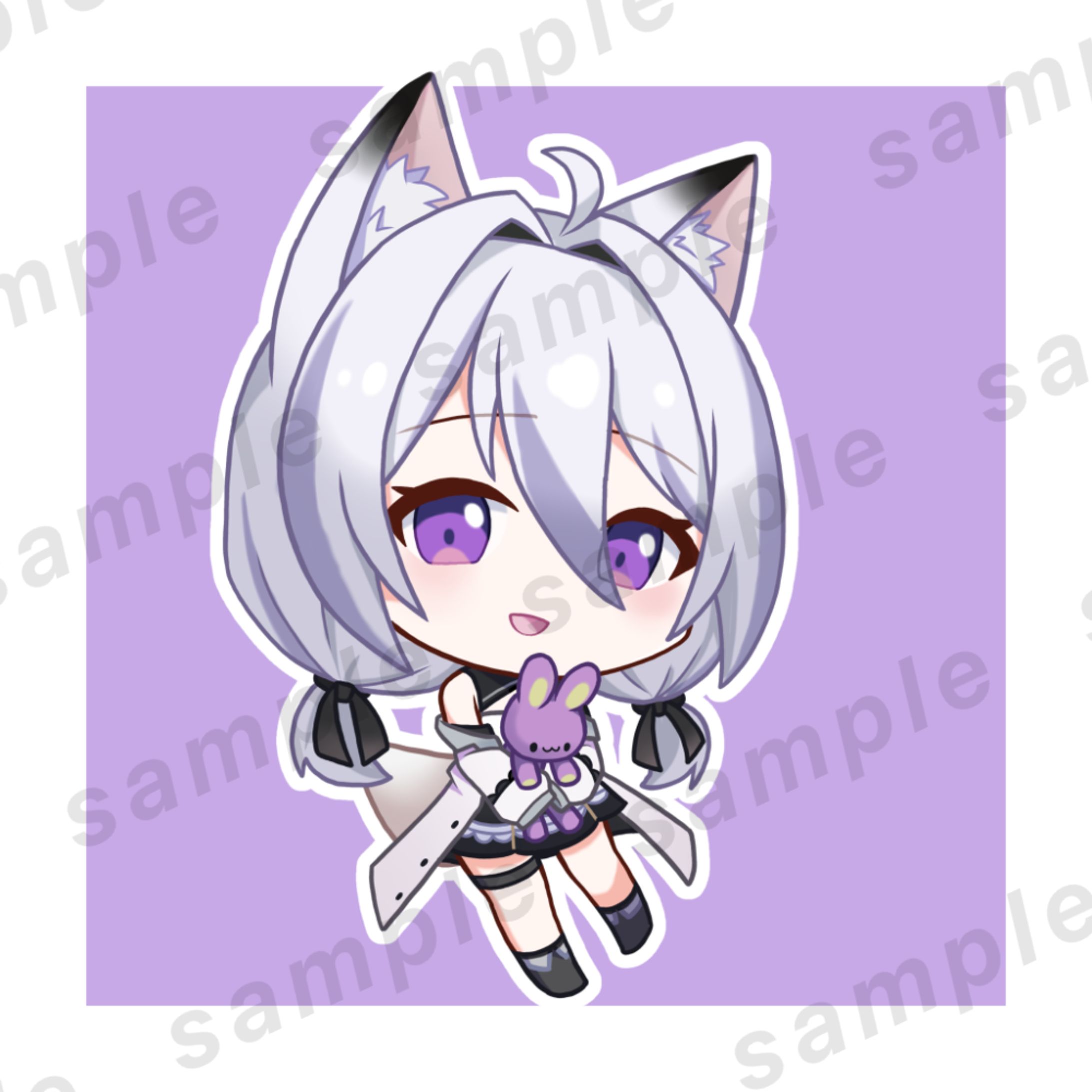 Vtuberりらくま様ちびキャライラスト-1