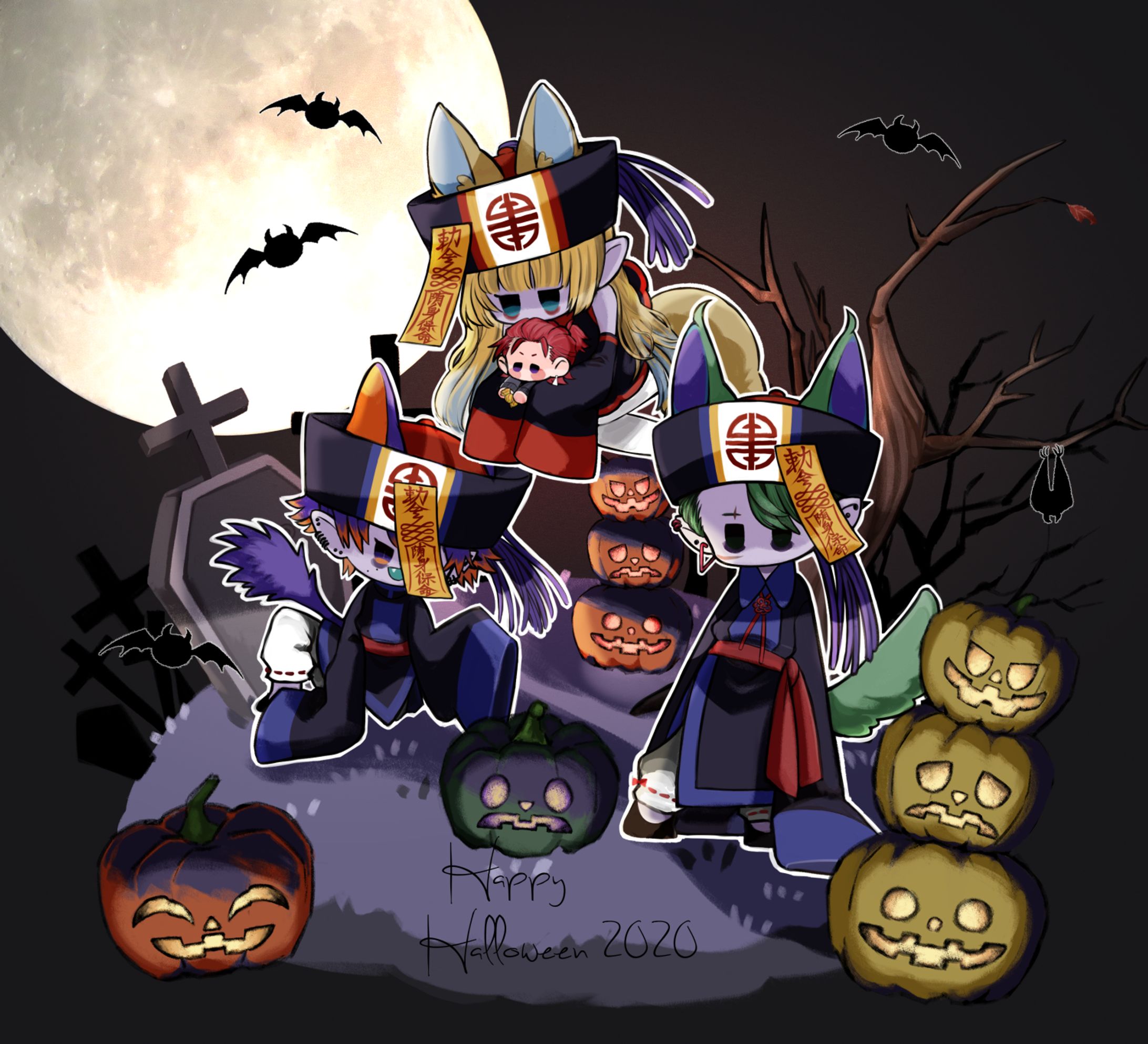 ハロウィンイラスト-1