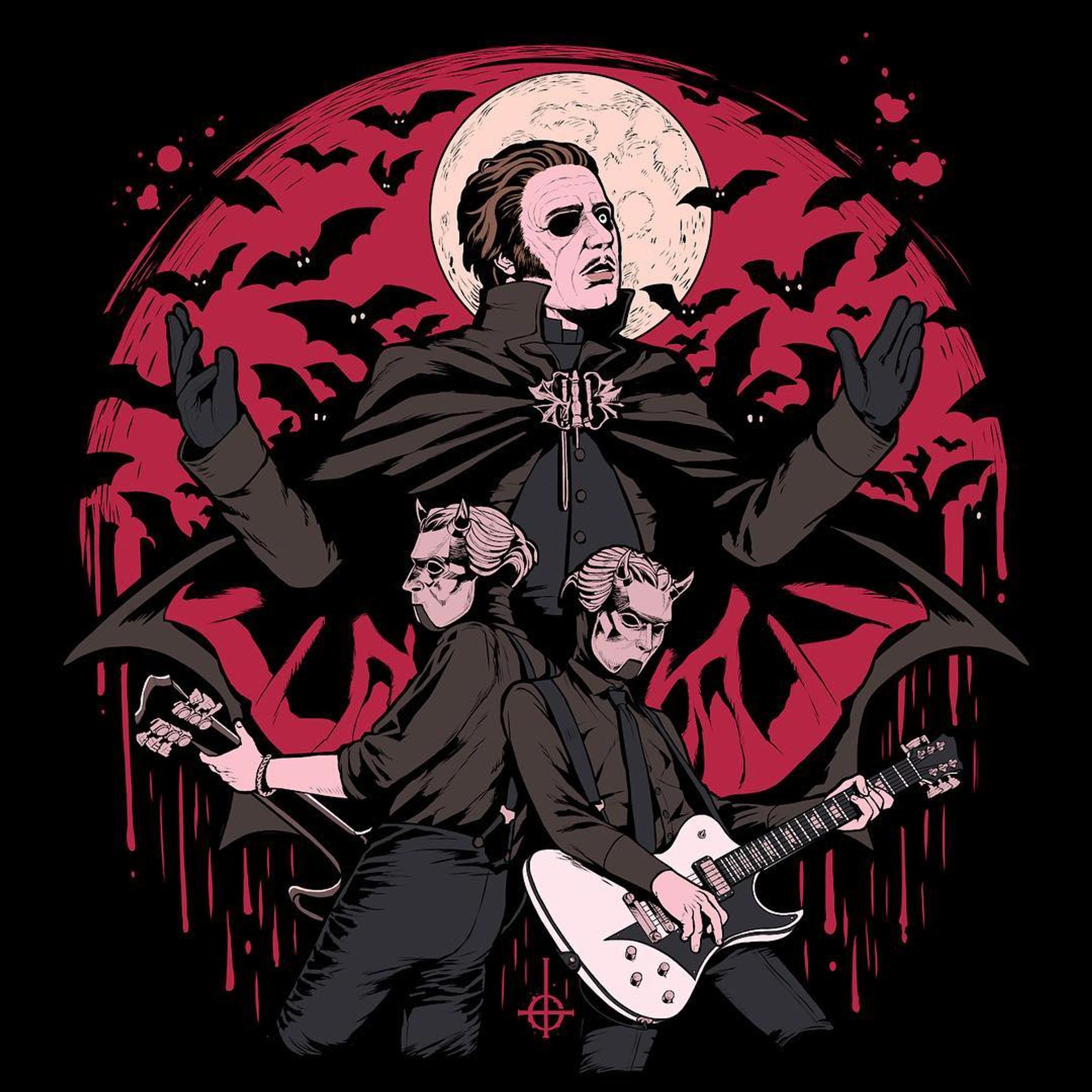  merch designs for GHOST-1