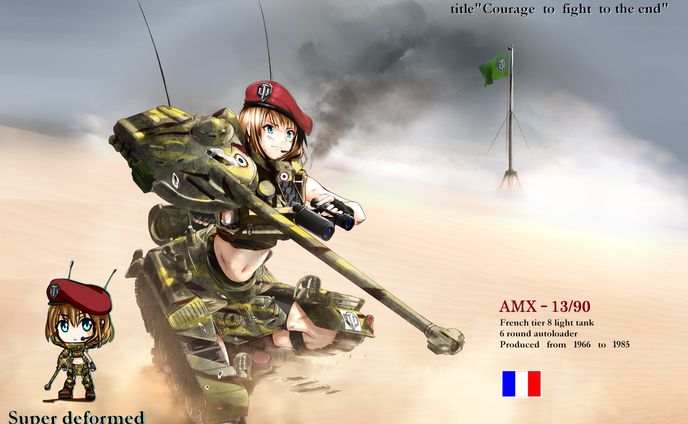 戦車擬人化