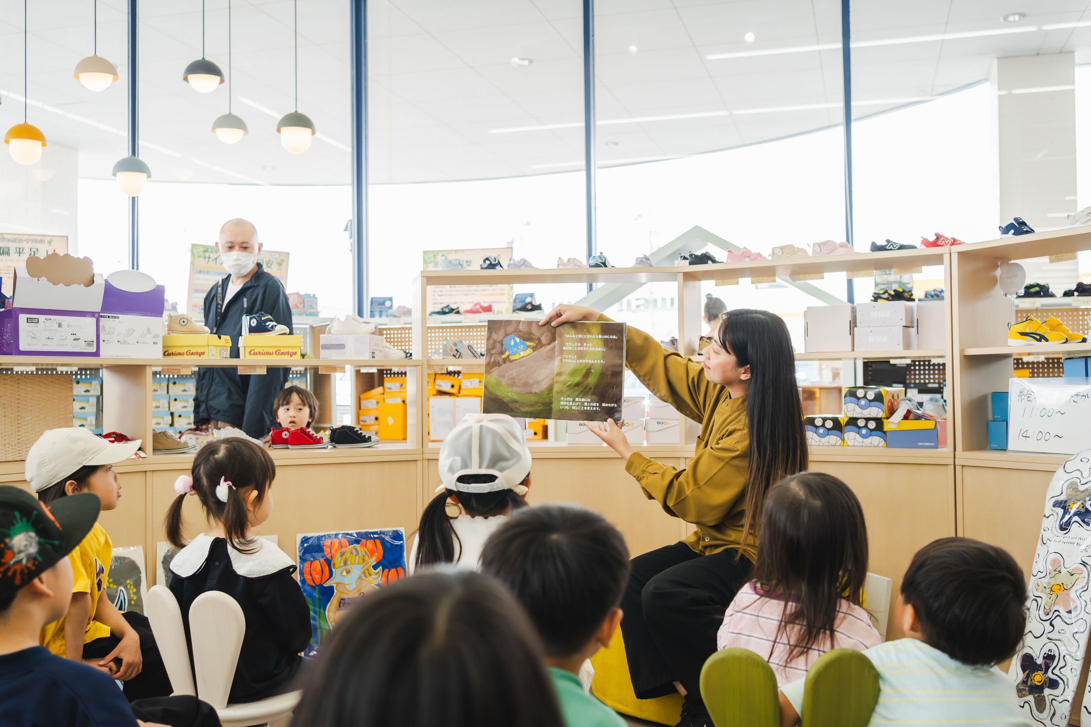 絵本よみきかせ｜シューマート長野稲里本店｜2025-1