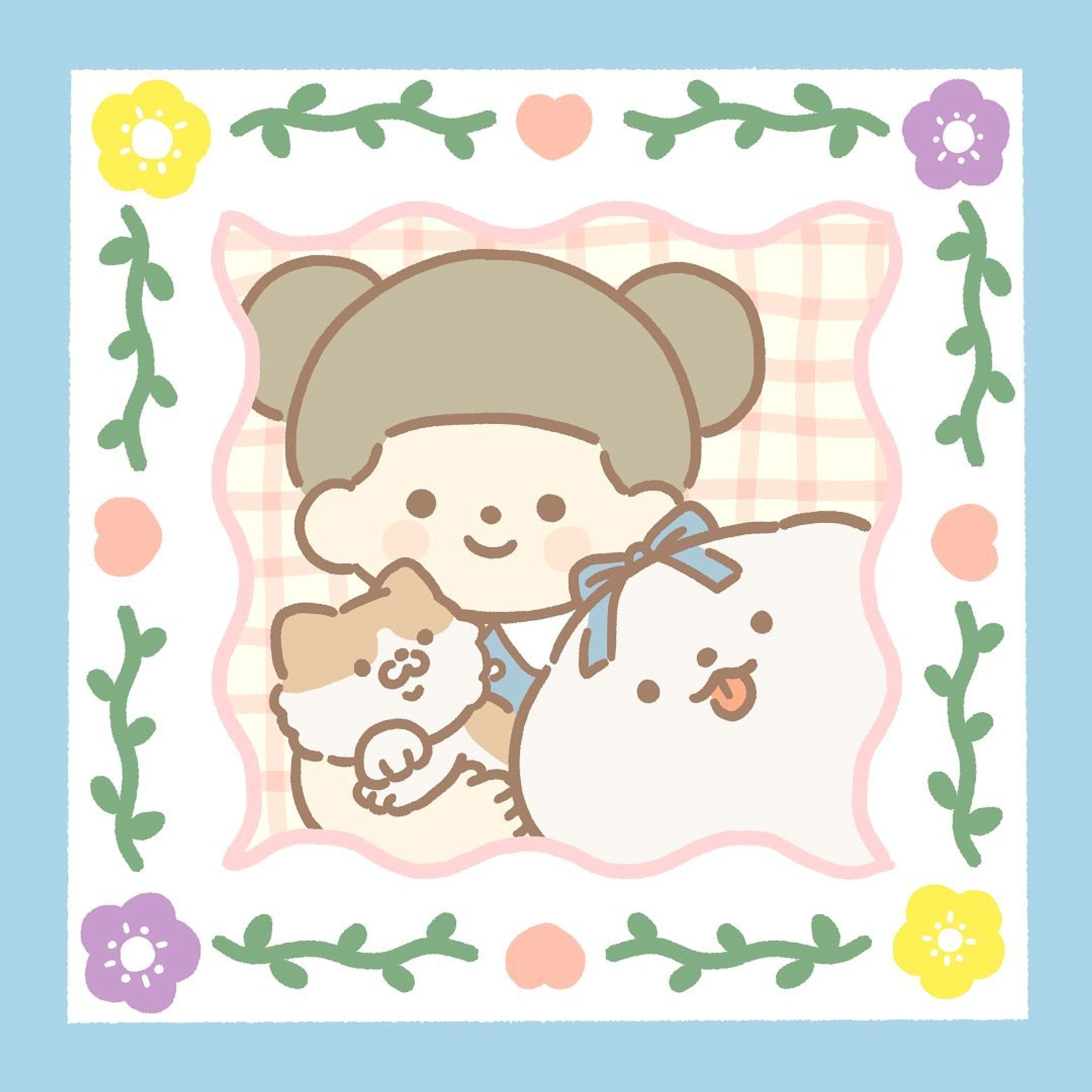 なかよしこよし

#illustration  #イラスト #いらすとぐらむ　#イラストグラム　#ゆるいイラスト #일러스트-1