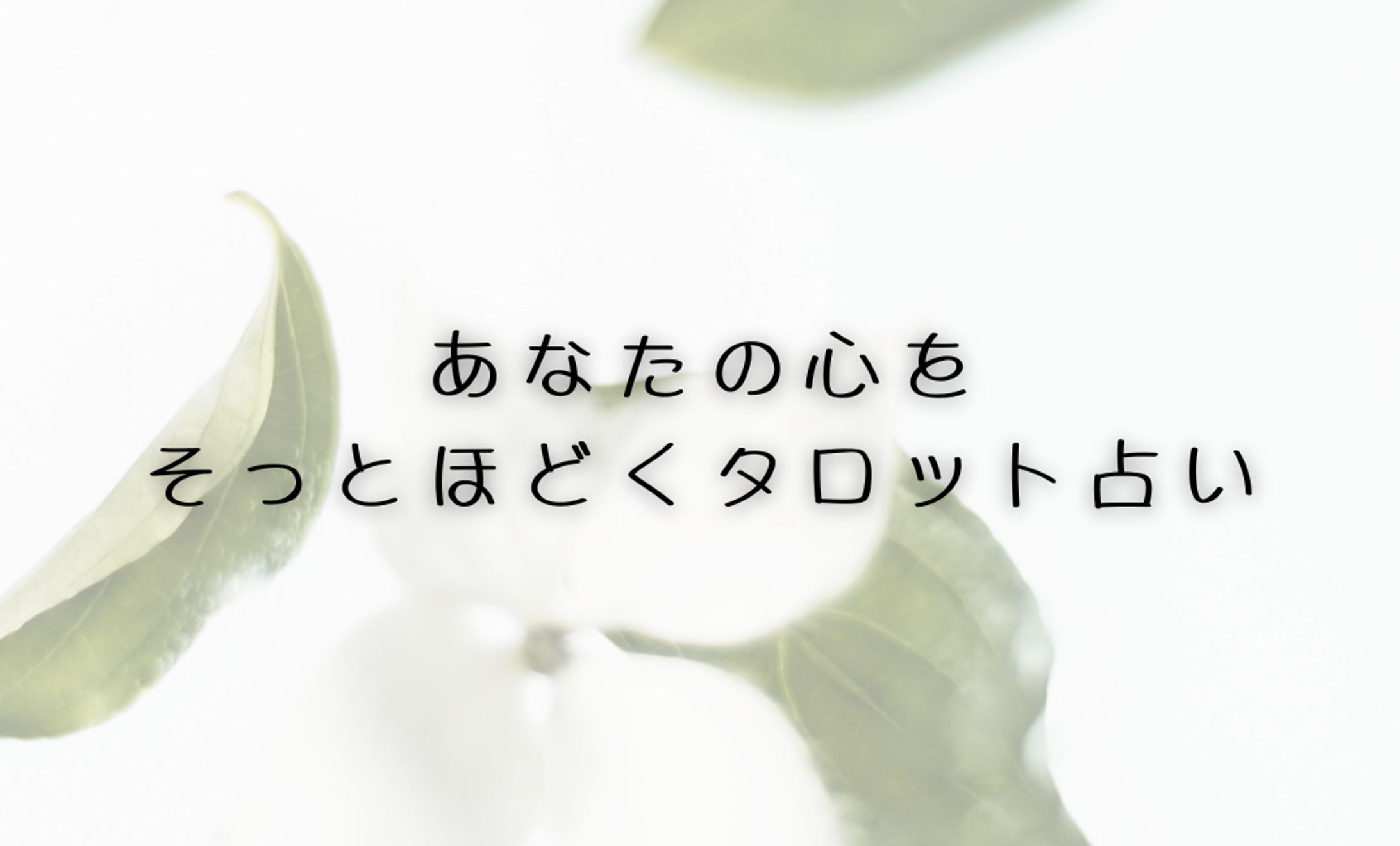 タロット占い-1